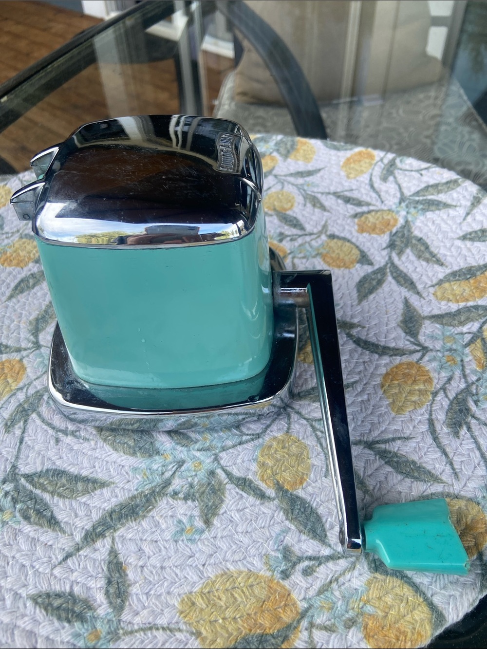 Vintage Ice Crusher Swing-A-Way Hand Crank Sears | Coarse Fine Top Only No Base